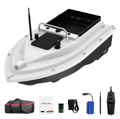 Лодка за захранка D26 с GPS и 500м обхват – 2 кг капацитет