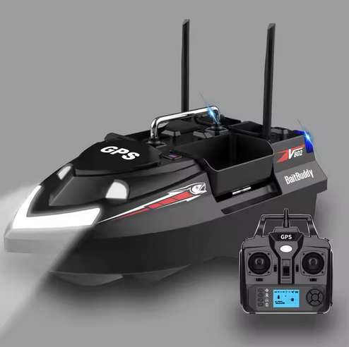 НОВО Лодка за захранка V802PRO с GPS 160 точки Модел 2025г.