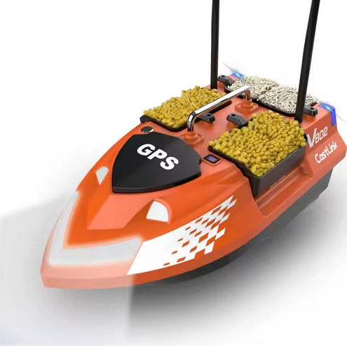 НОВО Лодка за захранка V802PRO с GPS 160 точки Модел 2025г.