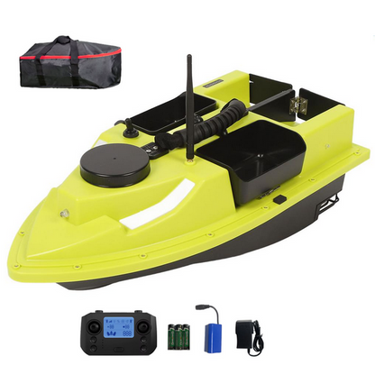 Лодка за захранка D19 с GPS (100 точки), 4 контейнера и 3 кг капацитет