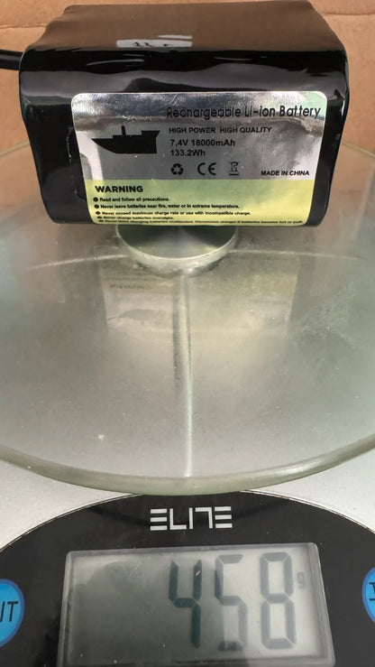 Батерия 18000mAh 7.4V за лодка за захранка
