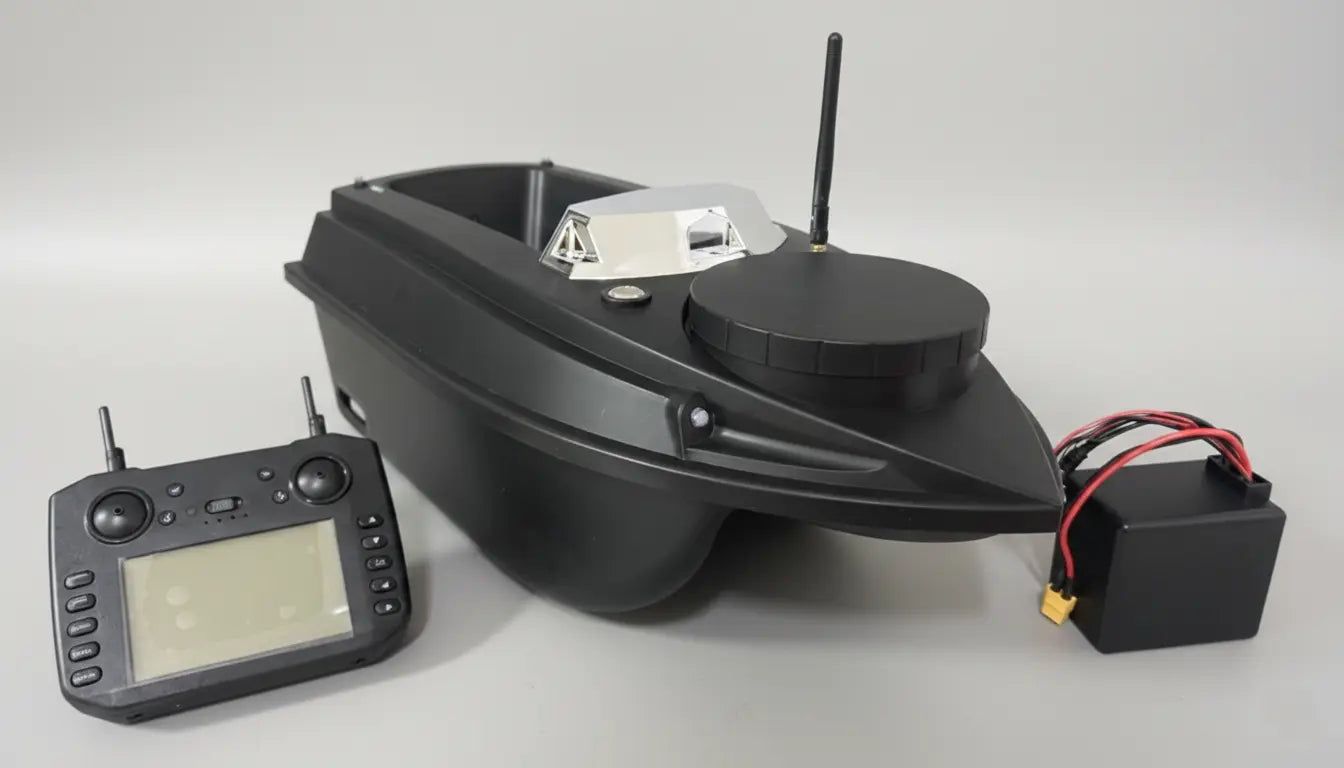 Лодка за захранка Flytec V030 GPS 180 точки 800 м обхват и батерия 20 000 mAh