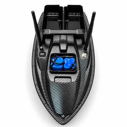 Лодка за захранка Flytec V600 PRO GPS с Вграден Сонар Lucky 718LIC-WL – 500м Обхват 200 Точки