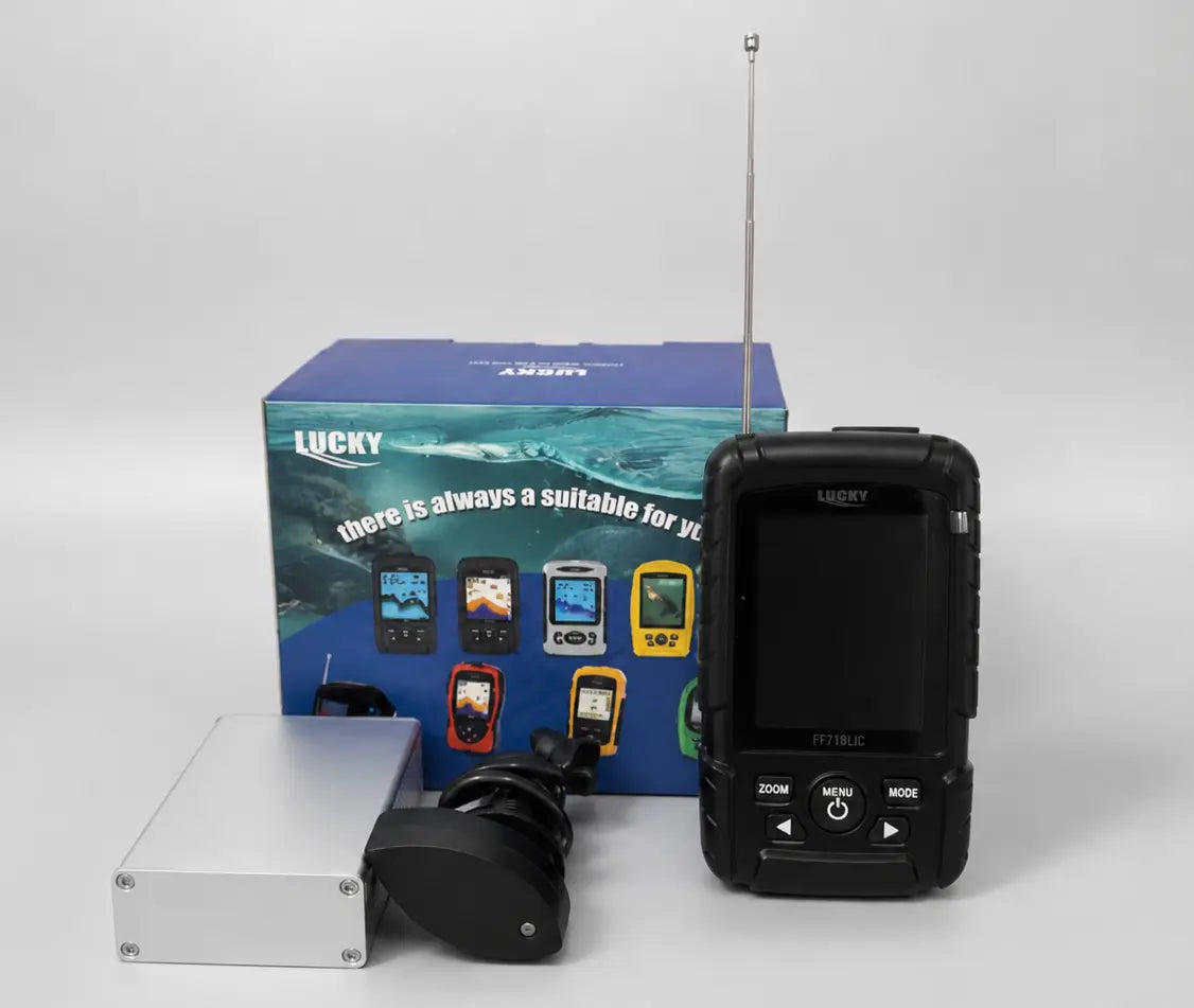 Безжичен Сонар Lucky FF718LIC-WL – Обхват 500m  LCD Дисплей