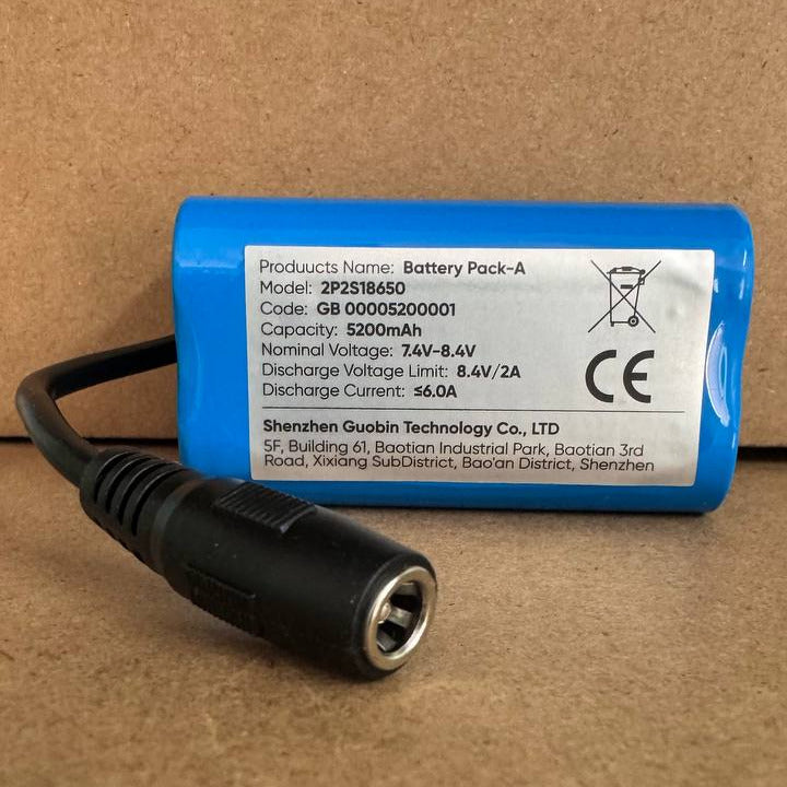 Батерия 5200mAh 7.4V за лодка за захранка