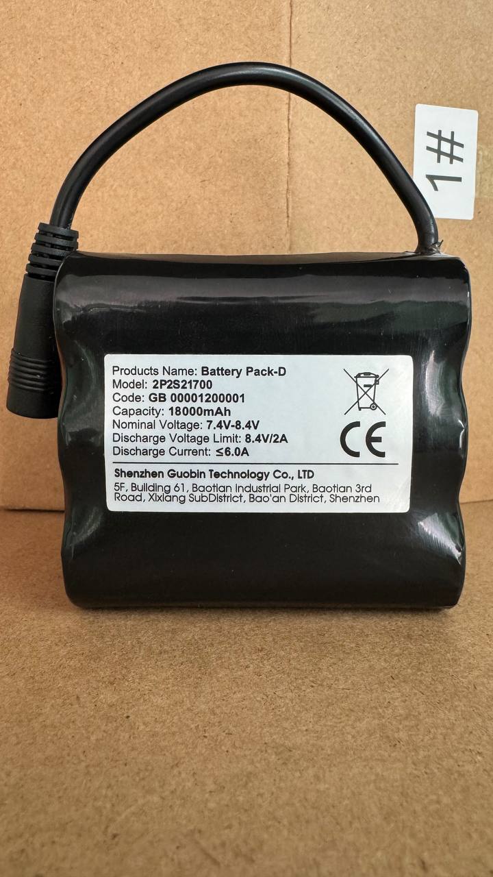 Батерия 18000mAh 7.4V за лодка за захранка